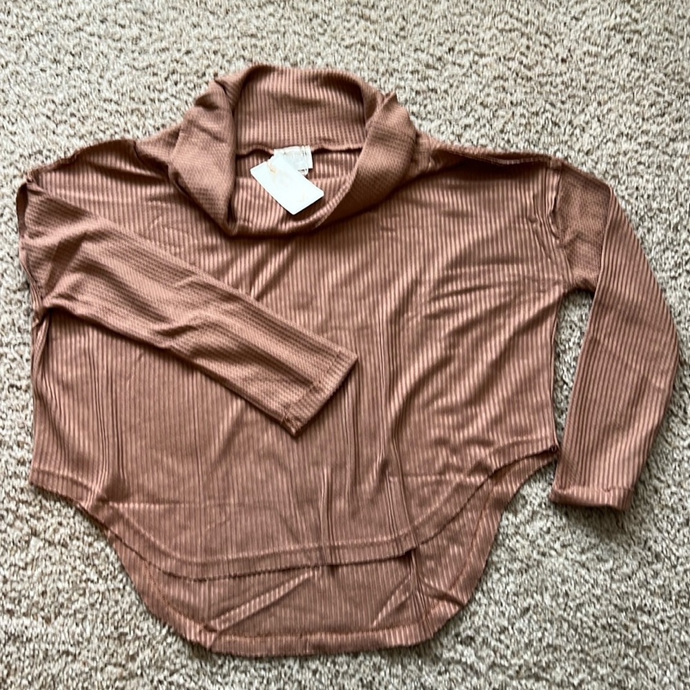 Joyfolie cowl neck top